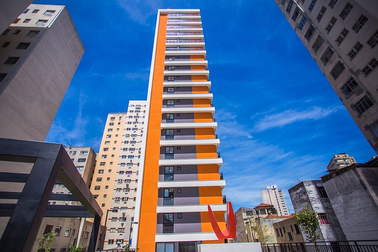 Studio com Cama de Casal - ALL1221