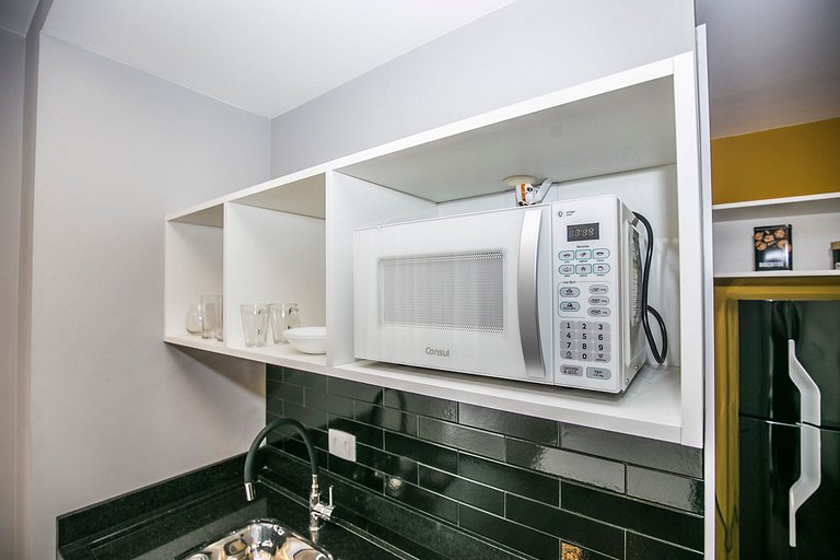 Studio Aconchegante no centro de Curitiba -ALL1121