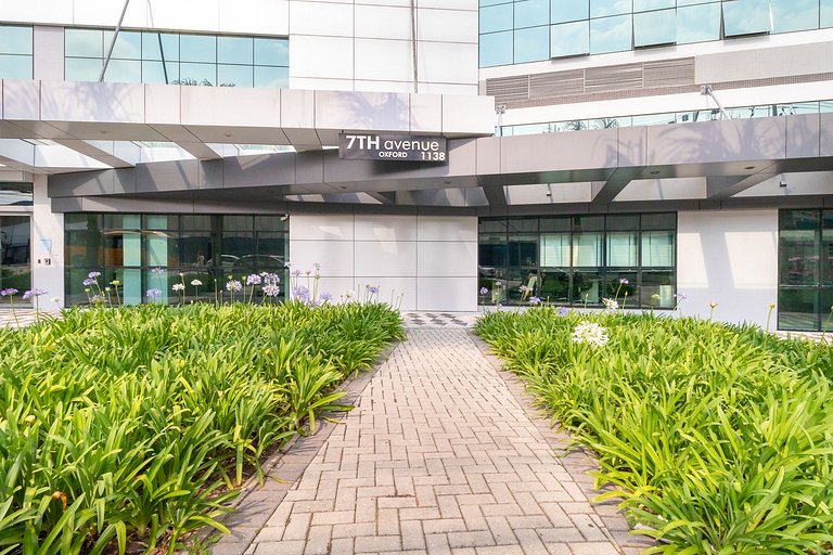 Apto de 1q no 29º andar, c/ vaga e piscina-SEV2905