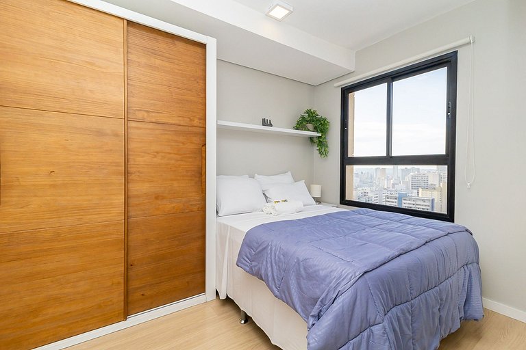 Apartamento de 1 Quarto Com Vaga - GRE2105B