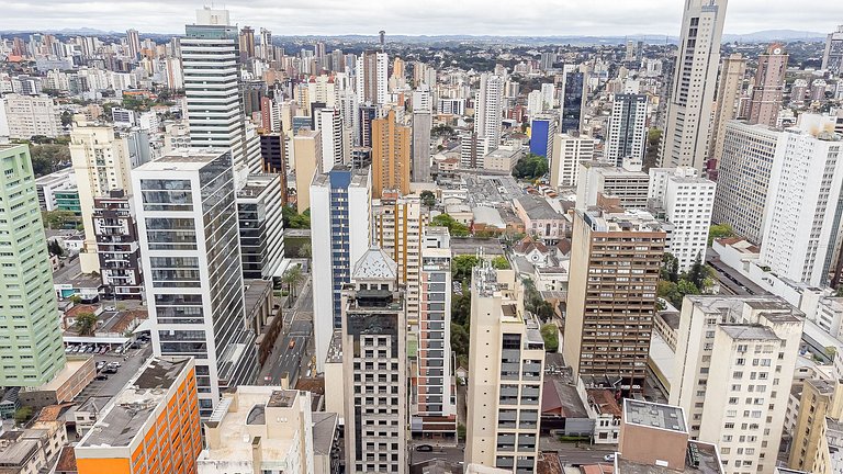 Studio a 2 quadras do Shopping Curitiba - EMI0403