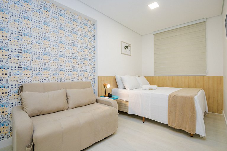 Studio com Cama e Sofa-Cama New Faivre - FAI0904