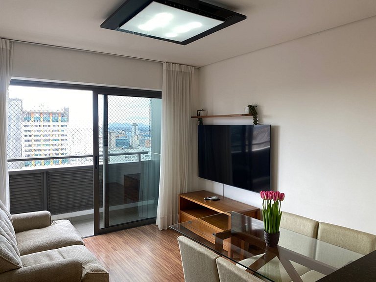 Ap 2q no 27º andar, c/ vaga e piscina - UNI2707