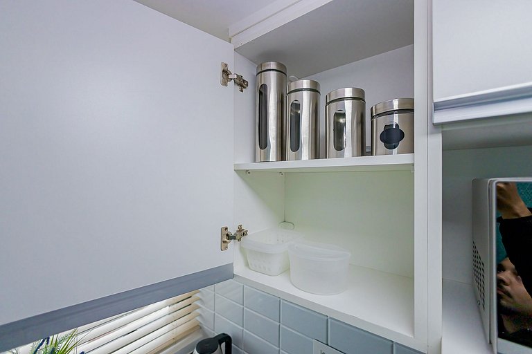 Apartamento 1 Quarto Lindíssimo, Garagem - SEV2402