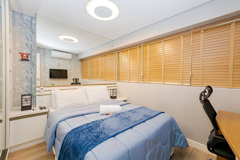Apartamento 1 Quarto Lindíssimo, Garagem - SEV2402
