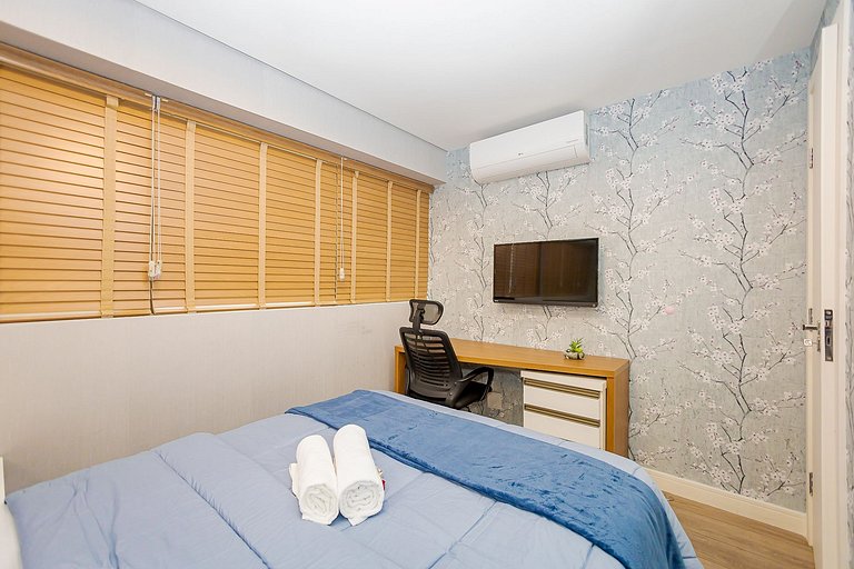 Apartamento 1 Quarto Lindíssimo, Garagem - SEV2402