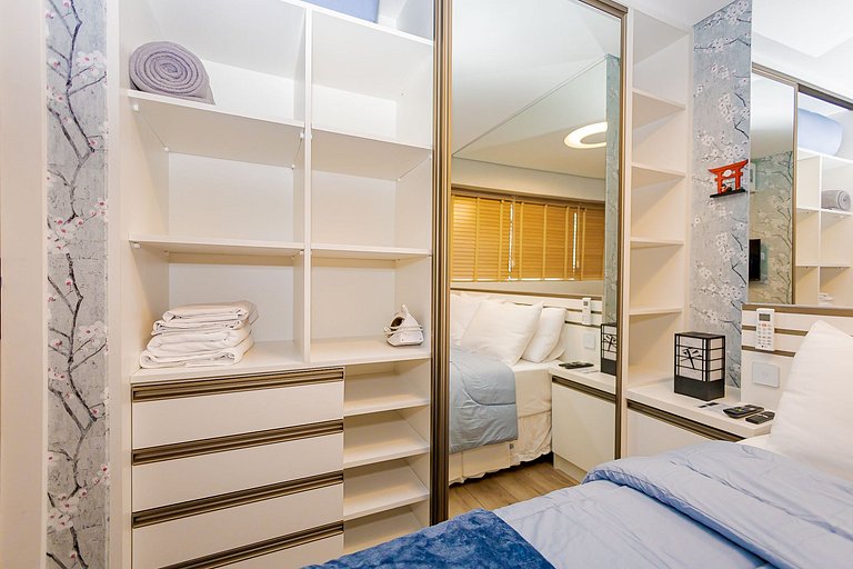 Apartamento 1 Quarto Lindíssimo, Garagem - SEV2402