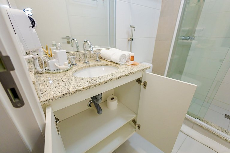 Apartamento 1 Quarto Lindíssimo, Garagem - SEV2402