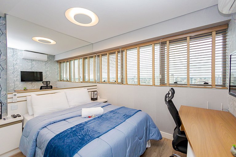 Apartamento 1 Quarto Lindíssimo, Garagem - SEV2402