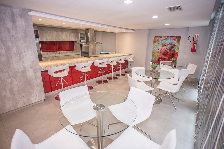Apartamento 1 Quarto Lindíssimo, Garagem - SEV2402