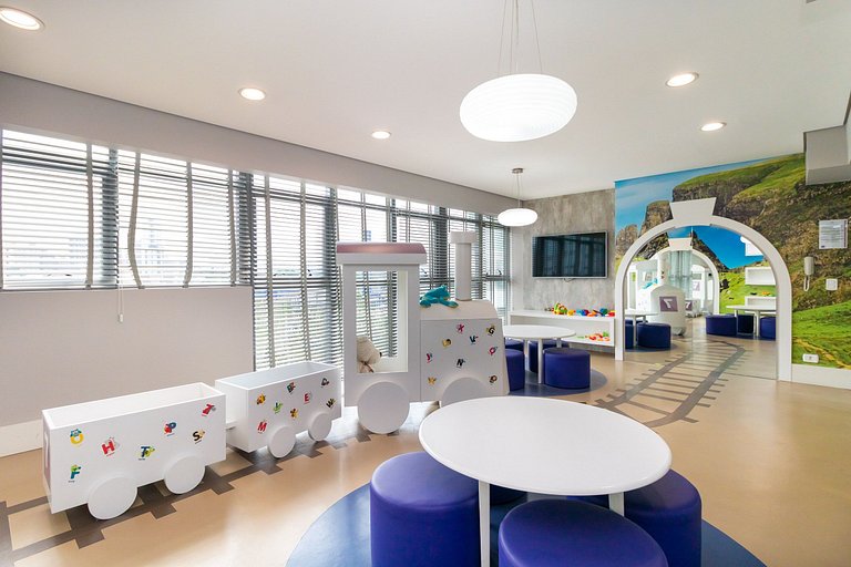 Apartamento 1 Quarto Lindíssimo, Garagem - SEV2402