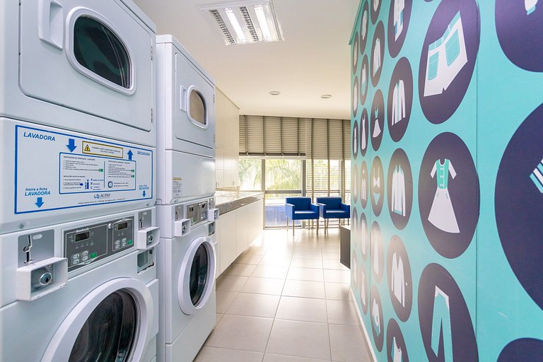 Apartamento 1 Quarto Lindíssimo, Garagem - SEV2402