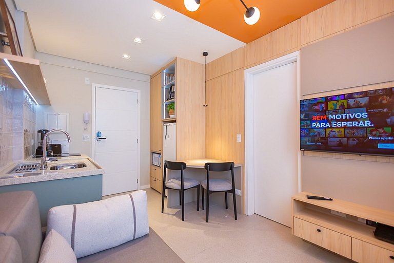 Apartamento de 1 Quarto com Sofa-Cama - FAI1311