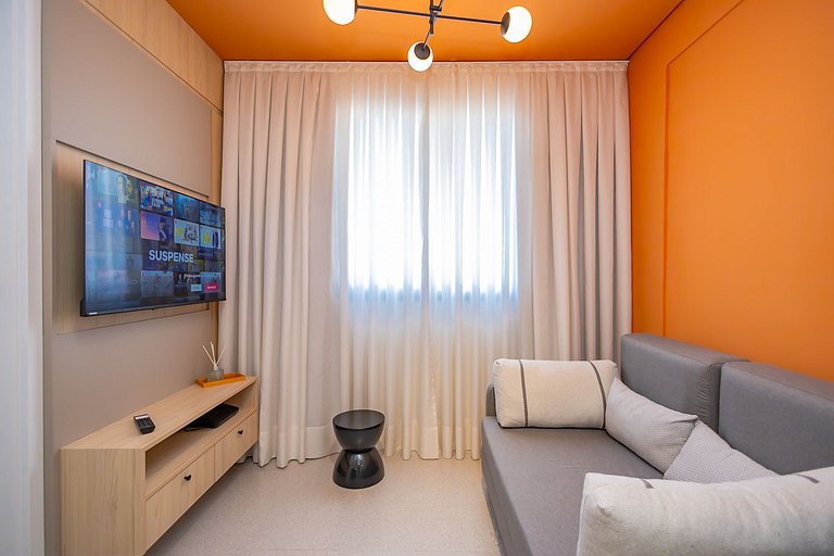 Apartamento de 1 Quarto com Sofa-Cama - FAI1311