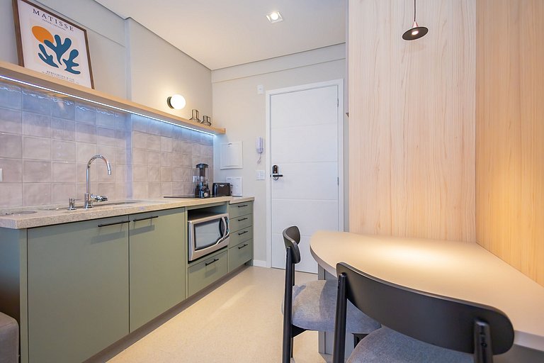 Apartamento de 1 Quarto com Sofa-Cama - FAI1311