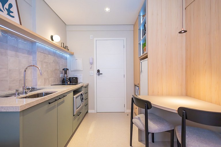 Apartamento de 1 Quarto com Sofa-Cama - FAI1311