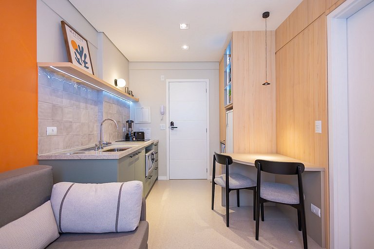 Apartamento de 1 Quarto com Sofa-Cama - FAI1311