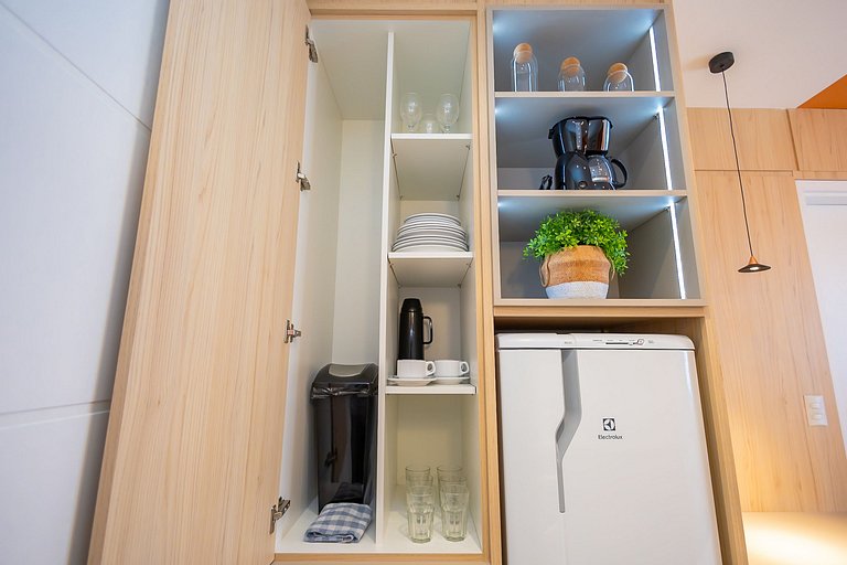 Apartamento de 1 Quarto com Sofa-Cama - FAI1311