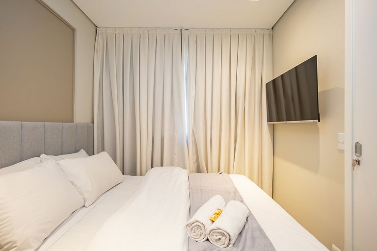 Apartamento de 1 Quarto com Sofa-Cama - FAI1311