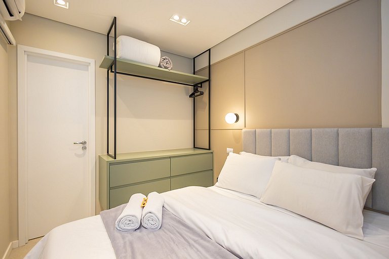 Apartamento de 1 Quarto com Sofa-Cama - FAI1311