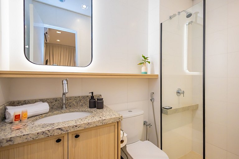Apartamento de 1 Quarto com Sofa-Cama - FAI1311