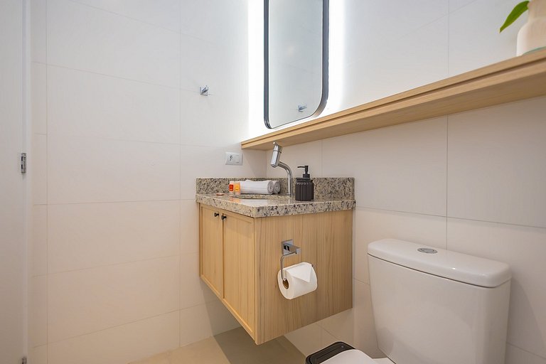 Apartamento de 1 Quarto com Sofa-Cama - FAI1311