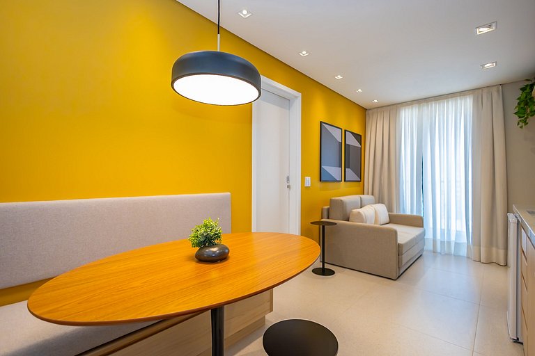 Apartamento de 1 Quarto com Sofa-Cama - FAI1509