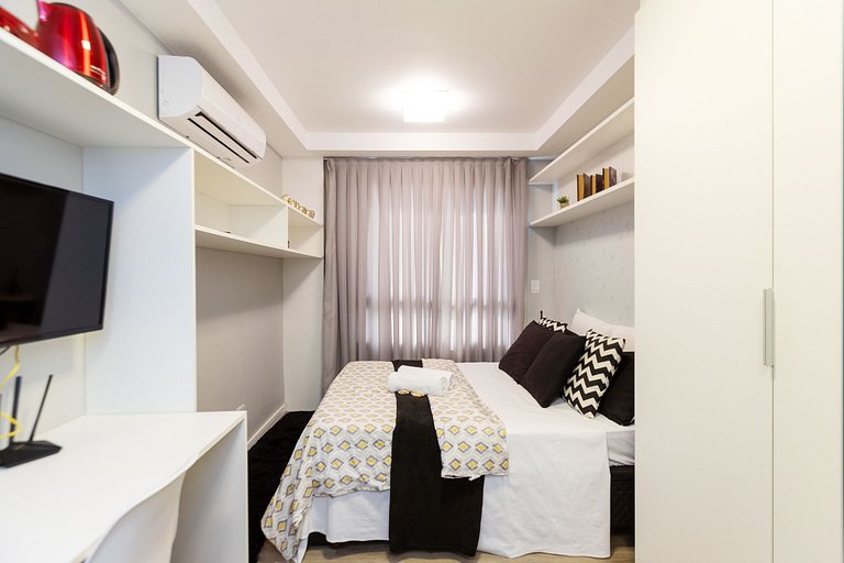 Studio Acolhedor para Casais - ALL0714