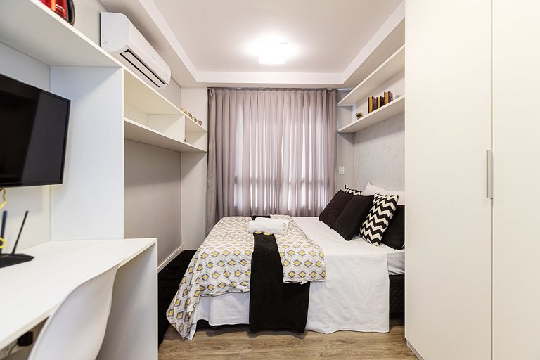 Studio Acolhedor para Casais - ALL0714