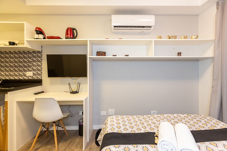 Studio Acolhedor para Casais - ALL0714