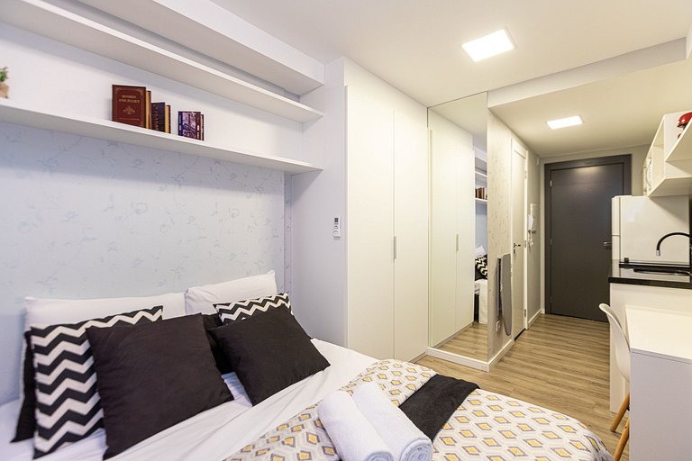 Studio Acolhedor para Casais - ALL0714