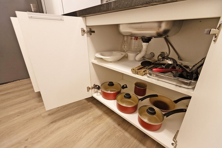 Studio Acolhedor para Casais - ALL0714