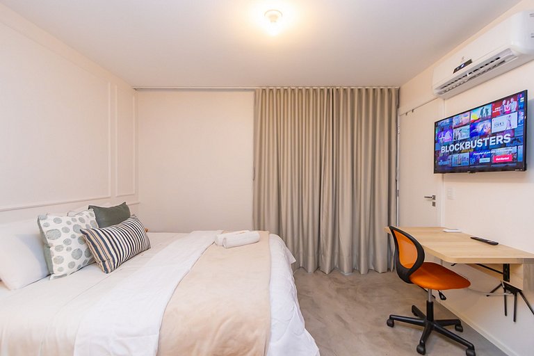 Apartamento Cama King, Solteiro e Berço - ALL1401