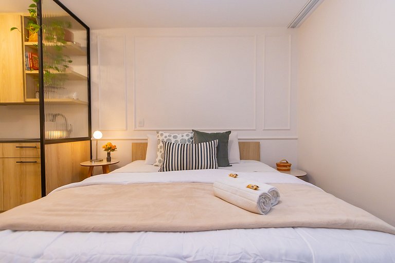 Apartamento Cama King, Solteiro e Berço - ALL1401