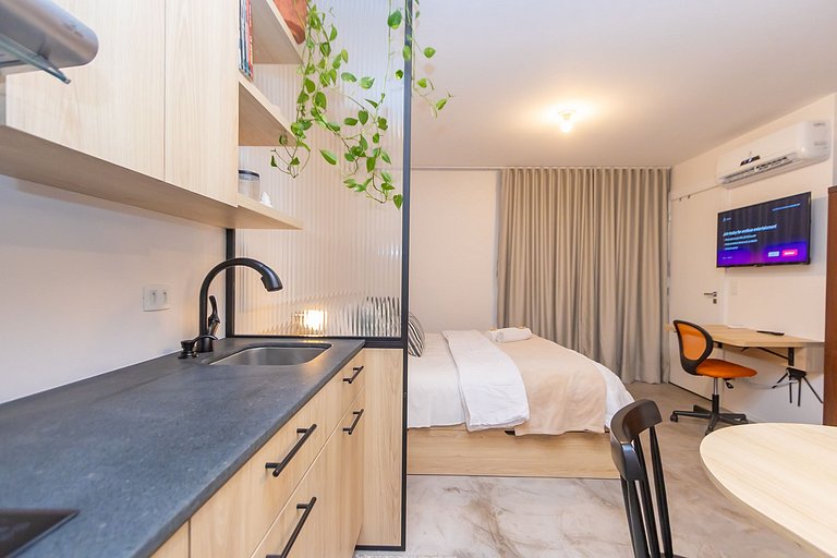 Apartamento Cama King, Solteiro e Berço - ALL1401