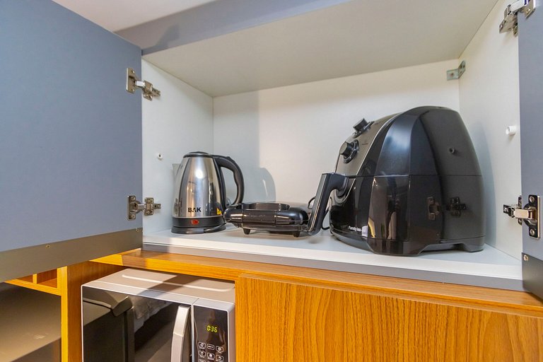 Studio Completo para 5 Pessoas Com Garagem-EIX0505