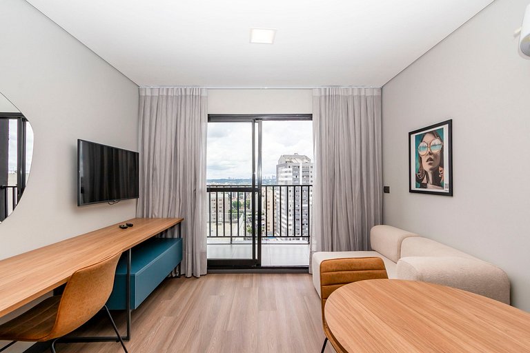 Vibe - Apto de 1 quarto Top - 2 pessoas - VIB1905