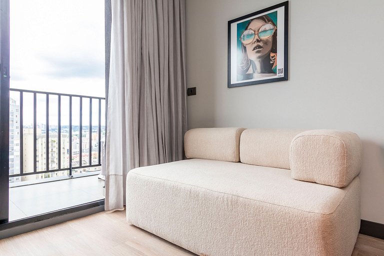 Vibe - Apto de 1 quarto Top - 2 pessoas - VIB1905