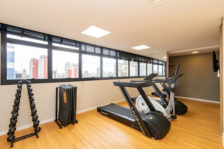 Apto de 1Q perto do Teatro Guaira - NEW0403