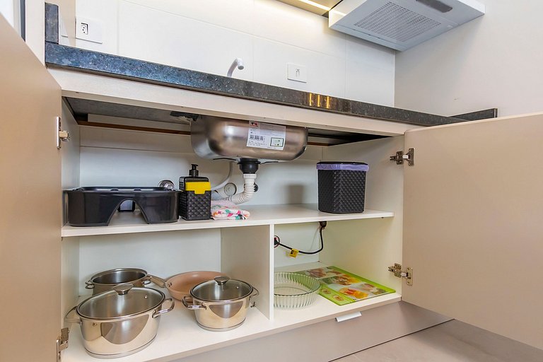 Estudio com cama e sofá-cama - NLF1604