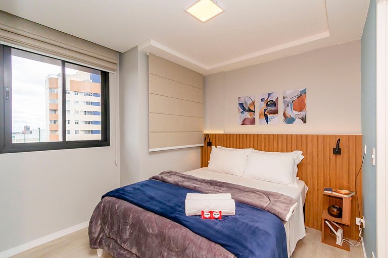 Estudio com cama e sofá-cama - NLF1604