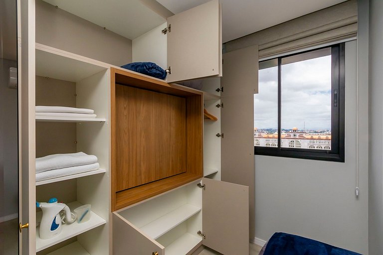 Estudio com cama e sofá-cama - NLF1604
