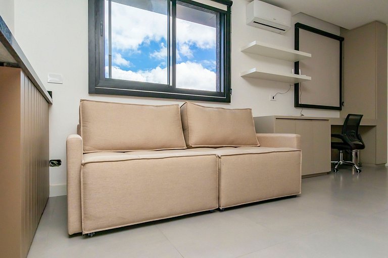 Estudio com cama + sofá-cama - NLF2005