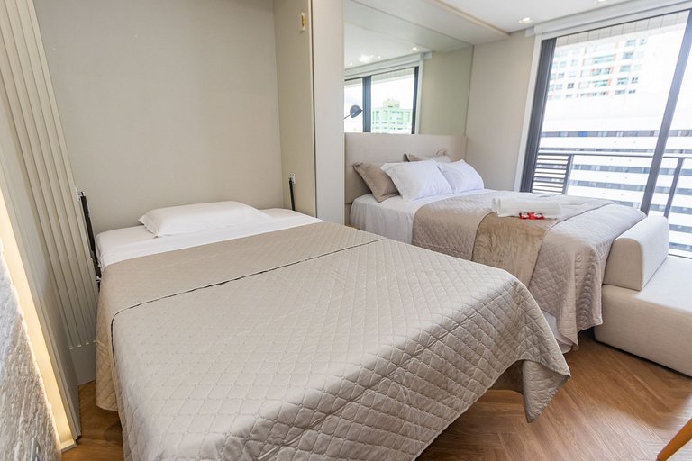 Studio no All Batel com Cama Articulada - BAT1805