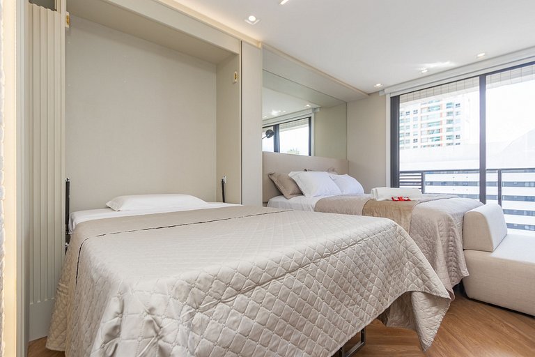 Studio no All Batel com Cama Articulada - BAT1805