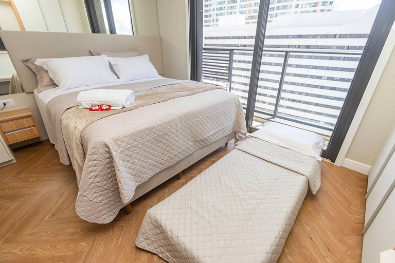 Studio no All Batel com Cama Articulada - BAT1805