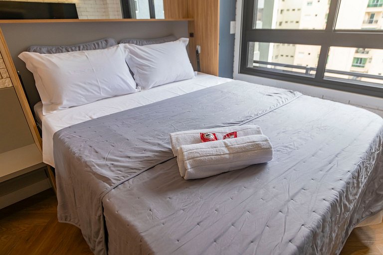 Studio no All Batel com Cama Articulada - BAT1004
