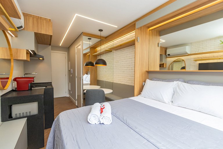 Studio no All Batel com Cama Articulada - BAT1004