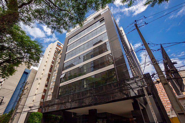 Studio no All Batel com Ar Condicionado - BAT1018