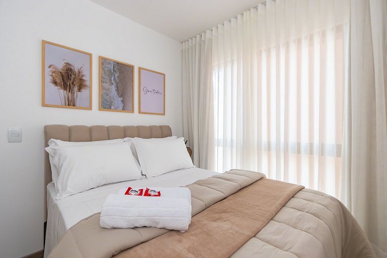 Apartamento de 1 Quarto com Sofa-Cama - CEN1104